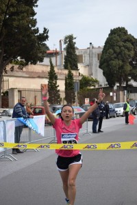 Arrivo Maria Pistone (vincitrice)