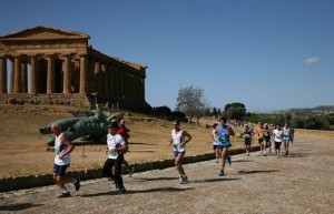 Atl. - Mezza maratona di Agrigento - una fase della gara