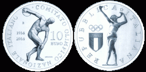 Moneta celebrativa Coni 2014