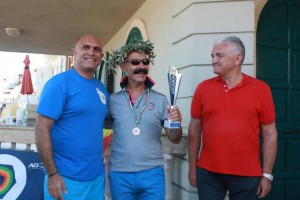 Atl. - Michele D'Errico premiato davanti la casa del ''commissario Montalbano''