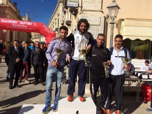 Marathon 2015 il podio della mezzamaratona (Copia)