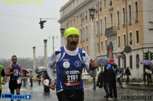 - Atl. - Michele D'Errico alla Maratona di Roma 2015