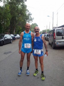 - Atl. - Pietro Paladino (a sinistra) e Michele D'Errico alla SuperMaratona dell'Etna