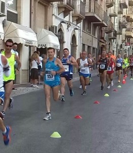 - Atl. - una fase della gara di Salemi