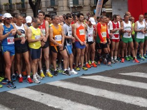 Partenza Messina Marathon