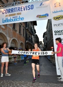 Corritreviso 2016_b_L'arrivo di Chiara Renso