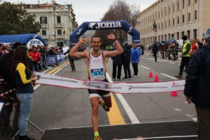 Arrivo Luca Stagno (Mezza Maratona)